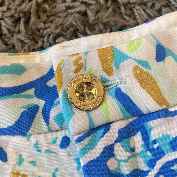 Lilly Pulitzer The Callahan Stretch Short 5' Inseam Size 00 - Picture 2 of 10